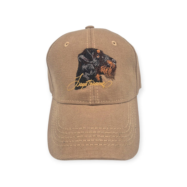Hunter's cap "Deutscher Jagdterrier" light-brown