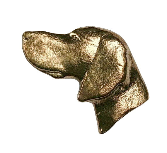 Bronze pin "German Shorthaired Pointer (Deutsch kurzhaar)"