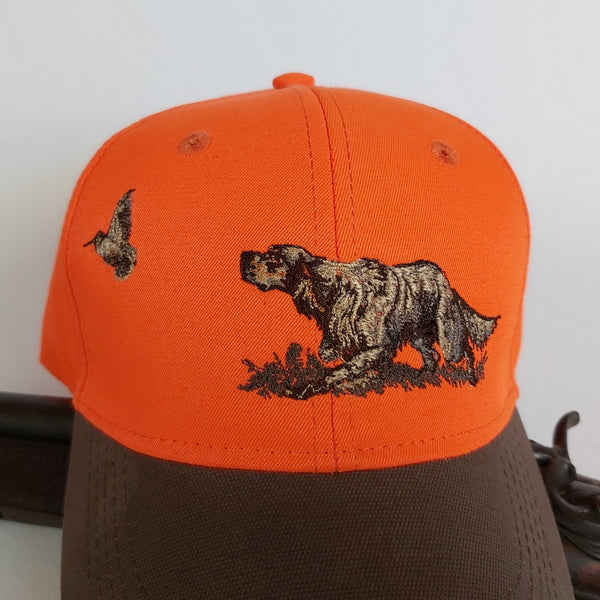 Hunter s cap English Setter orange brown Siurha Art