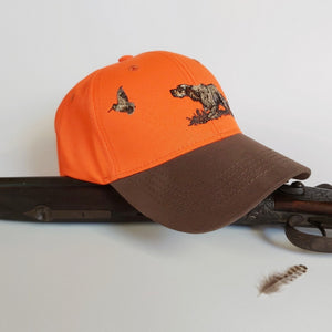 Hunter's cap "English Setter" orange-brown
