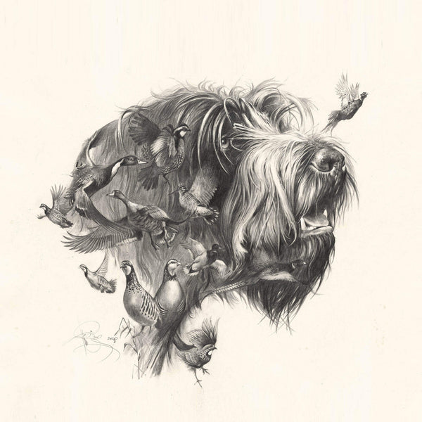 "Oh, my dreams..." Author's signed print