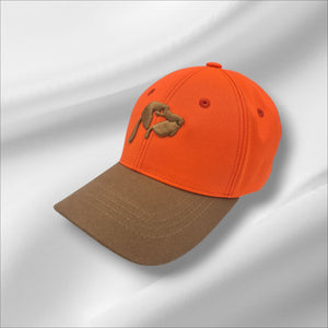 Hunting hat "German wirehaired pointer (Deutsch Drahthaar)" orange  brown