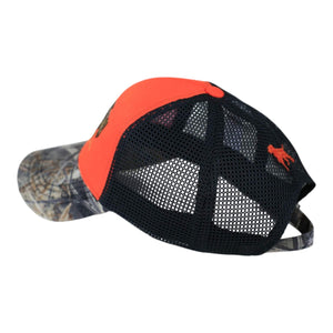 Hunter's cap "Deutsch drahthaar (German wirehaired pointer)" orange camo