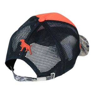 Hunter's cap "Deutsch drahthaar (German wirehaired pointer)" orange camo