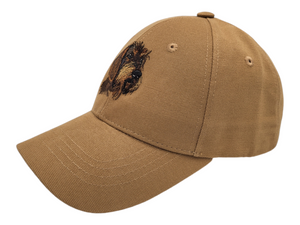 "Wirehaired Dachshund" hunting hat brown