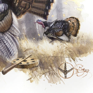 "Wild Turkey" Author's signed print