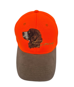 Hunter's cap "English Springer Spaniel" orange-brown
