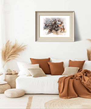 "Wildlife Harmony " Limited Edition Signed Print