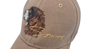 Hunter's cap "English Springer Spaniel" light-brown