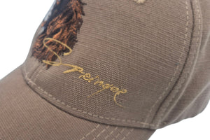 Hunter's cap "English Springer Spaniel" light-brown