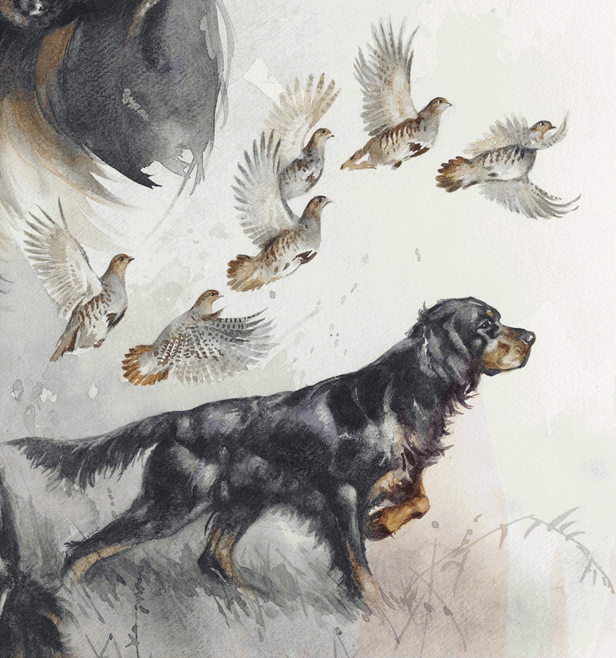 On the Scent - Chiens de chasse victoriens pointeurs et On the Scent - Chiens de chasse victoriens pointeurs et