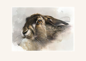 Author's signed print "Hare"