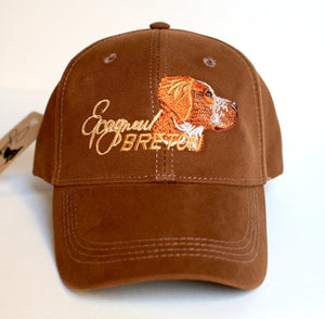 Hunter's cap "Epagneul Breton" brown