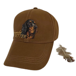 Hunter's cap "Gordon Setter" brown