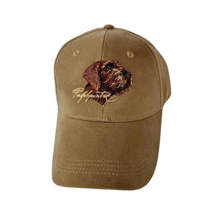 Hunter's cap "Pudelpointer" olive