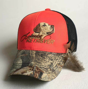 Hunters hat "Labrador Retriever " orange-grey-camo