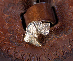 Bronze Pin "German wirehaired pointer (DD)"