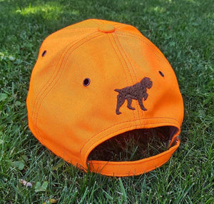 Hunting hat "Wirehaired Pointing Griffon (Korthals WPG)" orange