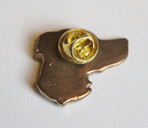 Bronze Pin "Epagneul Breton"