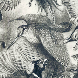 Author's print "Wild birds"