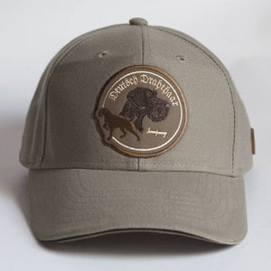 Olive hunter's cap "German Wirehaired Pointer"