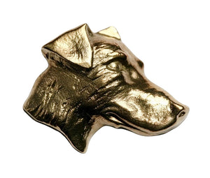 Bronze pin "Jagdterrier"
